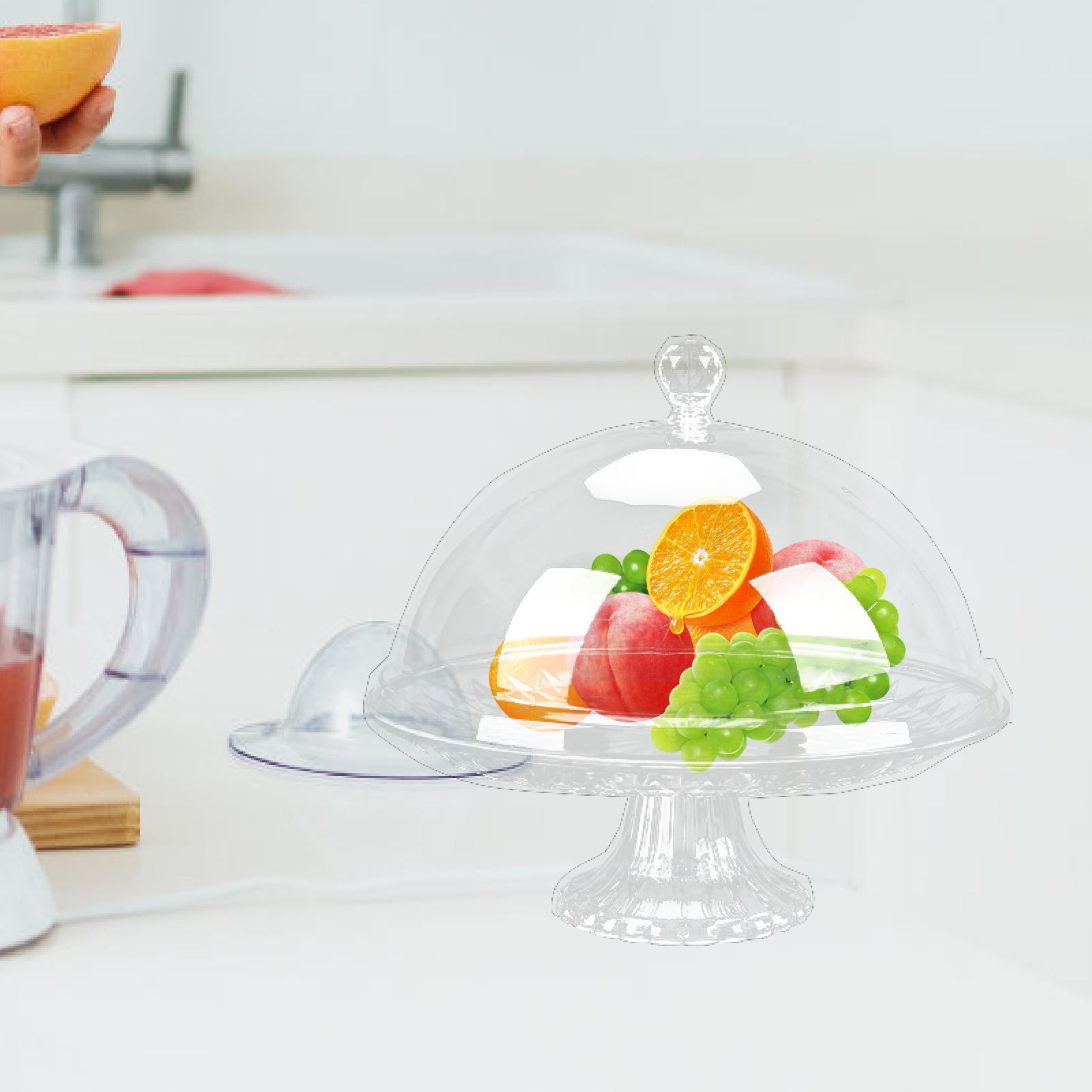 Dried Fruit - طبق تقديم على شكل قبة بغطاء